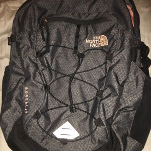 The North Face Borealis Grey with rose gold